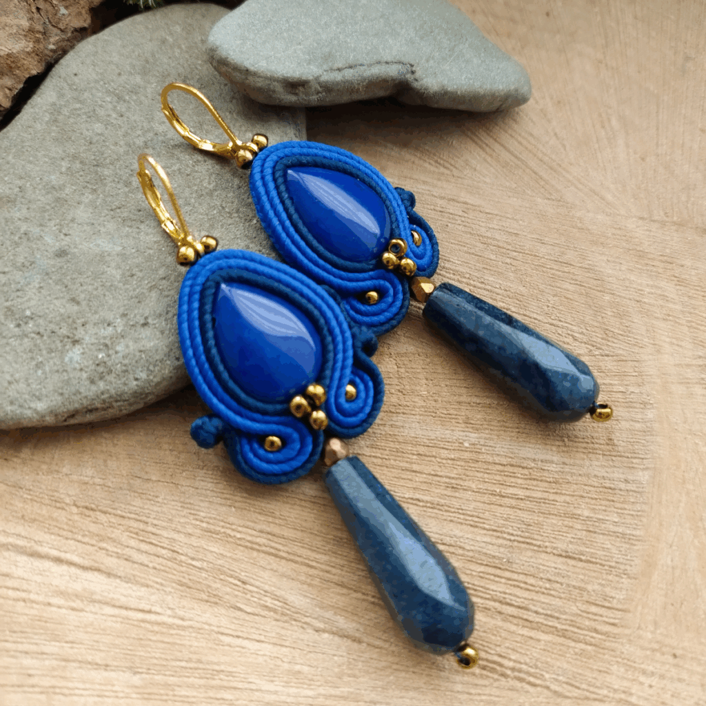 Kolczyki Kamienie Natury