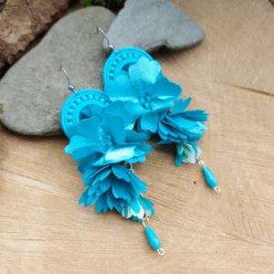 kolczyki-flowers-turkus