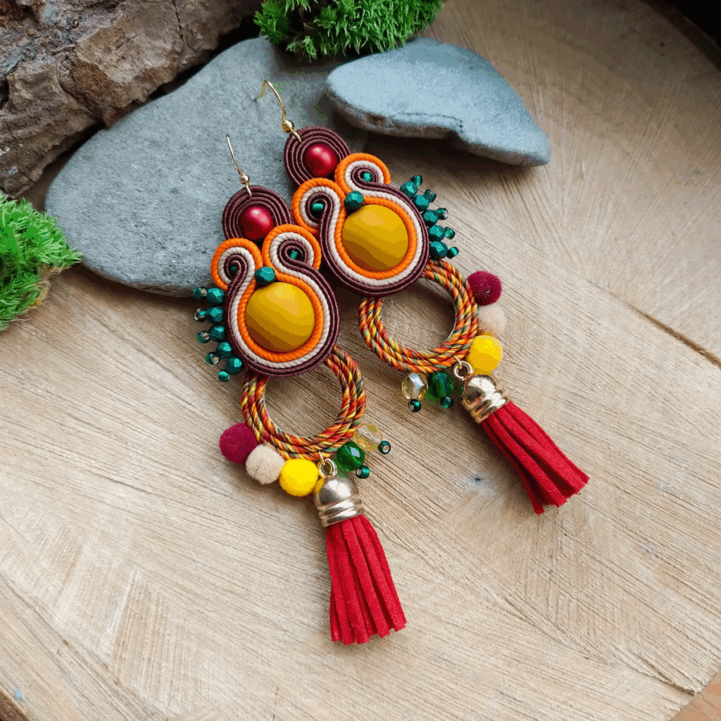 Kolczyki Misz Masz Jesień