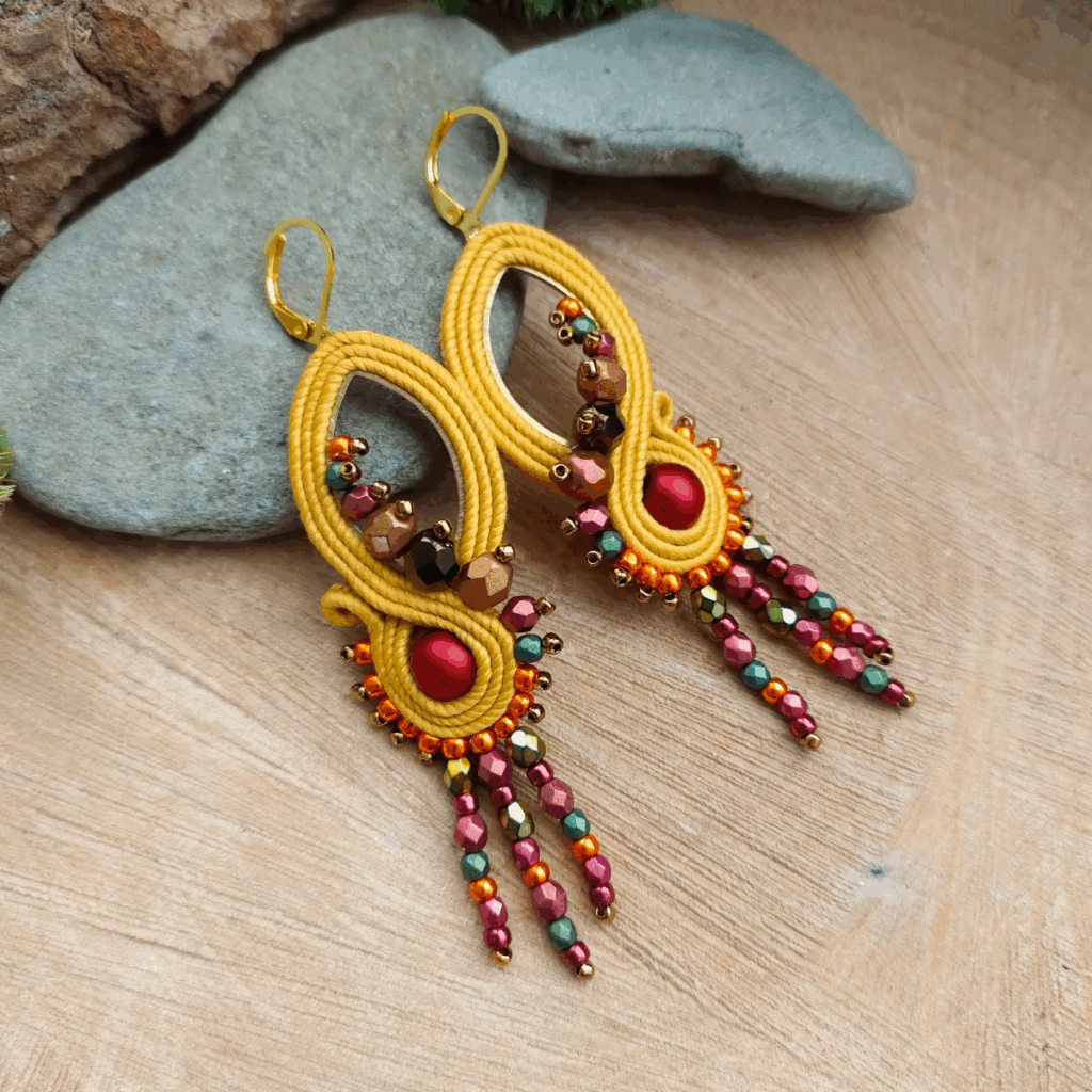 Kolczyki Silvia Jesień