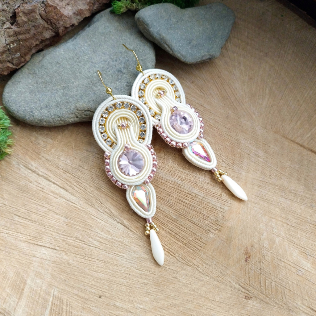 Kolczyki Brillant Cream